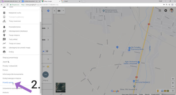 jak dodac ulice lub droge do map google na komputerze2 600x325