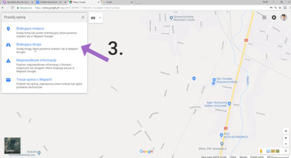 jak dodac ulice lub droge do map google na komputerze3 600x325
