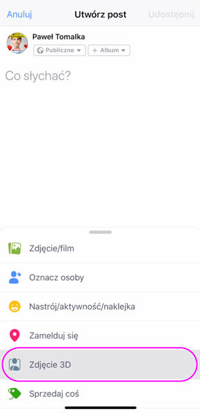 Jak zrobić Zdjęcia 3D i dodać na Facebook 4 290x600